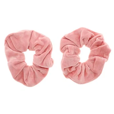 Image of Zac&#039;s Alter Ego Pair of Luxurious Velvet Hair Scrunchies Variety Colours
