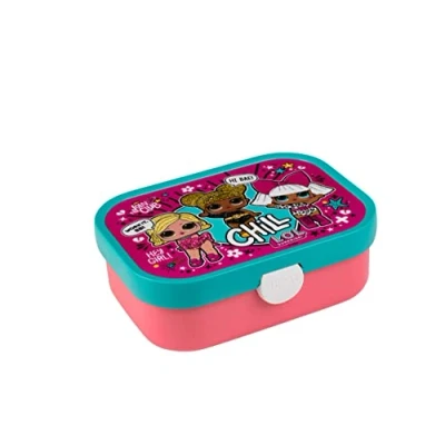 Image of Mepal Lunch Box Campus Bento For Children With Compartment &amp; Fork Clip Closure BPA free Dishwasher Safe 750 ml L.O.L. Surprise