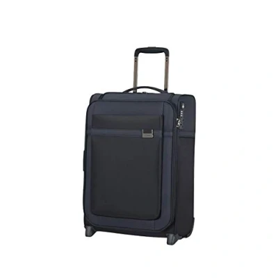 Image of Samsonite Airea Upright S Toppocket Expandable, Carry on Luggage, 55 cm, 41/46 L, Blue (Dark Blue)