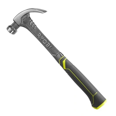 Image of Ryobi RHHSCC450 450gr Steel Curved Claw Hammer