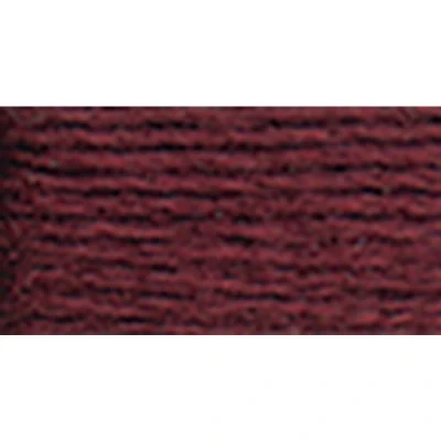 Image of DMC 117 902 6 Strand Embroidery Cotton Floss, Very Dark Garnet, 8.7 Yard