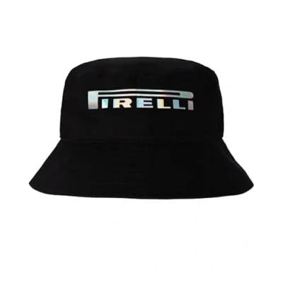 Image of F1 Pirelli Motorsport Bucket Hat Holographic Special Edition Black Official Merchandise