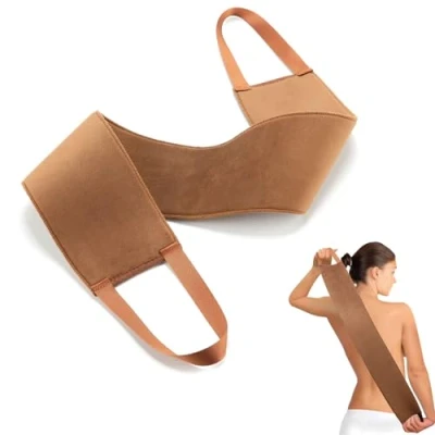Image of Back Tanner Applicator Lotion for Back, Apply and Sunless Tanning, Fake Tan Applicator, work with Self Tanning Mitt, Brown