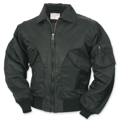 Image of MA2 CWU Bomber Flight Jacket Black (XL)