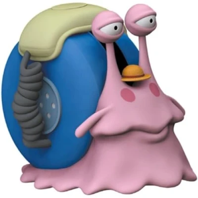 Image of PLASTOY Snail Phone Money Box 15Cm