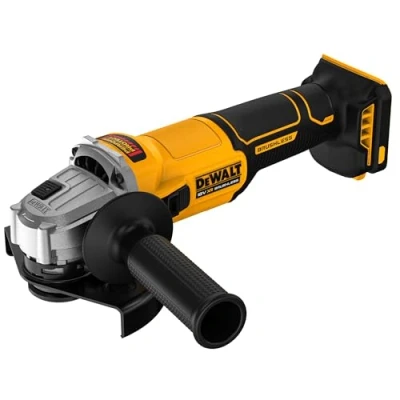 Image of DEWALT DCG407N 18V XR Li ion Cordless Brushless 125mm Angle Grinder with Slide Switch Body Only