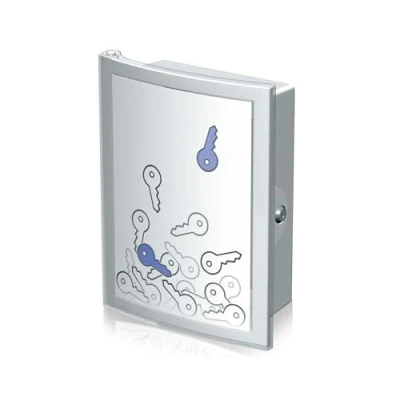 Image of HAN 4023 11, Key cabinet INDEX. Individual design, functional, safe and lockable, large capacity for 63 keys, light grey