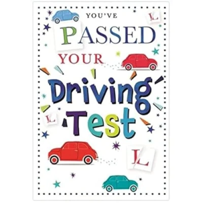 Image of You Passed Your Driving Test Card. Well Done !