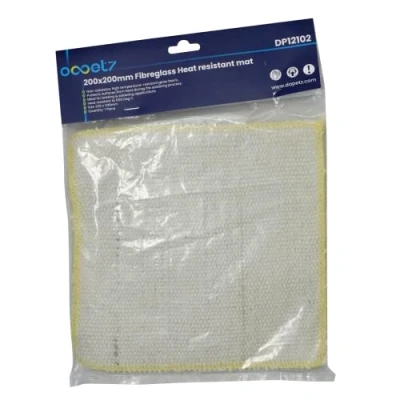 Image of Dapetz ® Plumbers Soldering Mat, High Temperature Heat Resistant Brazing Flame Retardant Welding Protection Matt 200mm x Pad