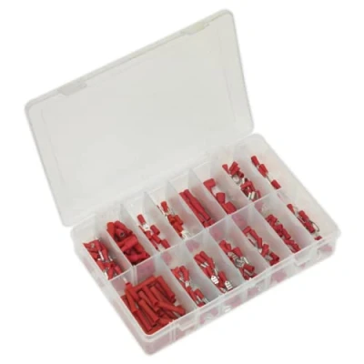 Image of Sealey Crimp Terminal Assortment 260pc Red