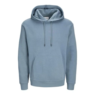 Image of JACK &amp; JONES PLUS Men&#039;s Jjebradley Sweat Hood Noos Pls Sweatshirt, Goblin Blue, XXXXXL