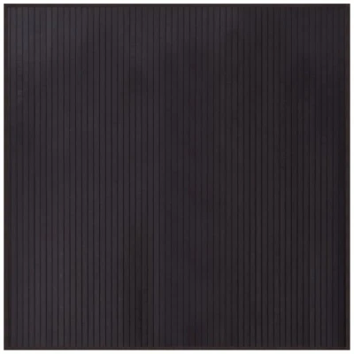 Image of vidaXL Rug Square Dark Brown100x100 cm Bamboo