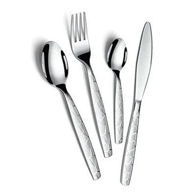 Image of Bon Mosaic 24 Piece Stainless Steel Cutlery Set