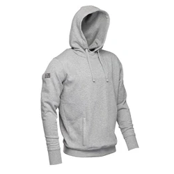 Image of JCB Work Hoodies for Men Men&#039;s Essential Hoodie Grey, Size Large