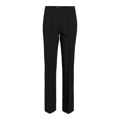 Image of Vila Women&#039;s Vibillie Hw Pants Noos, Black Beauty, S