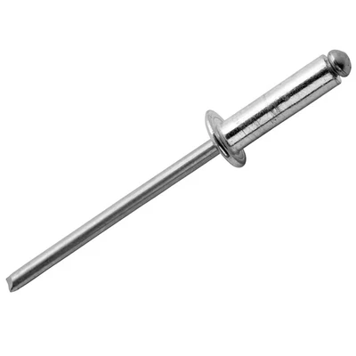 Image of Rapid Automotive Rivets 4 x 12mm Steel Blister of 50 RPD5000405