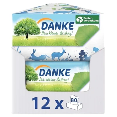 Image of Danke Handkerchief Box, Pack of 12