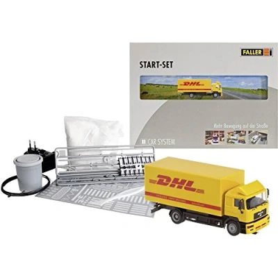 Image of Faller H0 FA CAR SYSTEM START SET DHL MAN