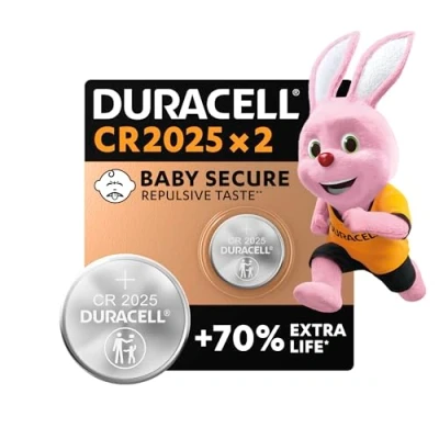 Image of Duracell Lot of 2 lithium batteries, 1 blister, 2025