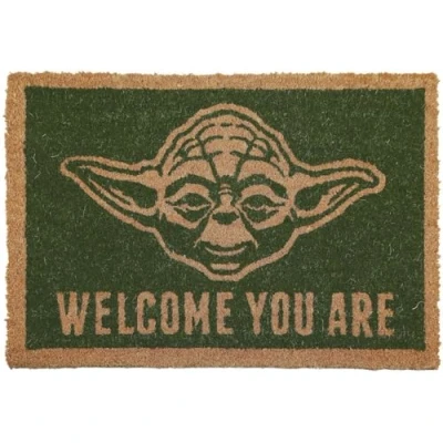 Image of Star Wars Yoda Doormat, Multi Colour, 40 x 60 cm