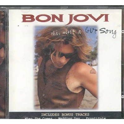 Image of Bon Jovi This Ain&#039;t A Love Song 1995 UK CD single JOVCX17