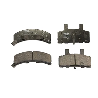 Image of 12321430, 12321448, 18029756, 18029804, 18029805 Brake pad set TRW GDB1273 with acoustic wear warning CHEVROLET: Astro Minibus