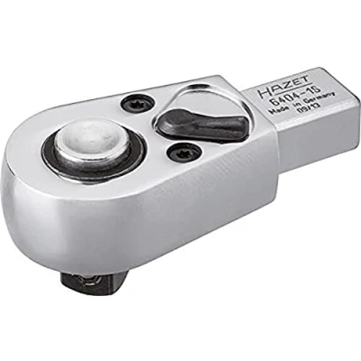 Image of HAZET 6404 1S 83.5 mm Insert Reversible Ratchet Chrome Plated