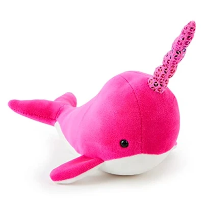 Image of Zappi Co Children&#039;s Soft Cuddly Plush Toy Animal Perfect Snuggly Playtime Companions for Children (12 15cm /5 6&quot;) (Narwhal)