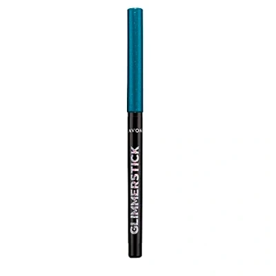 Image of Avon Glimmerstick Diamonds Shimmery Waterproof Eyeliner Aqua Sparkle With Vitamin E 0.28g
