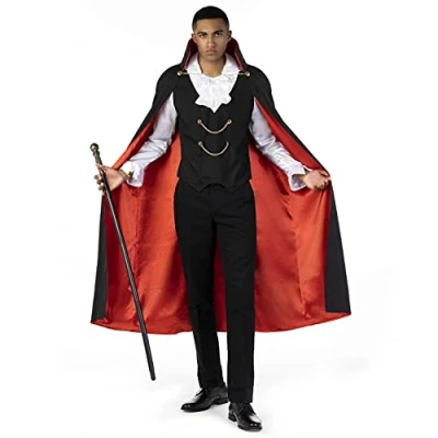 Image of Morph, Adult Vampire Costume Men, Halloween costumes for men Large