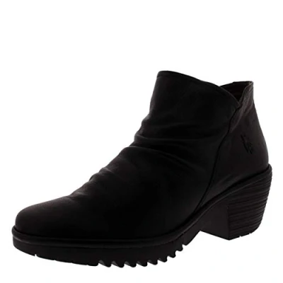 Image of Fly London Women&#039;s WEZO890FLY Ankle Boots, (Black 000), 4 (37 EU)