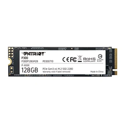 Image of Patriot P300 M.2 PCIe Gen 3 x4 128GB Low Power Consumption SSD