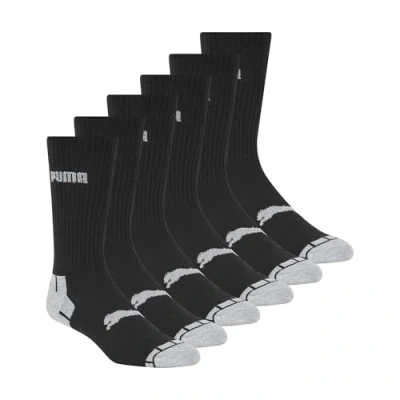 Image of PUMA Men&#039;s 6 Pack Crew Socks