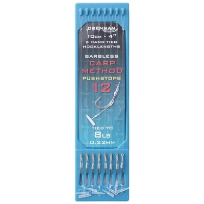 Image of Drennan 4&quot; Carp Method Pushstop Hook Plates: 12 To 8lb