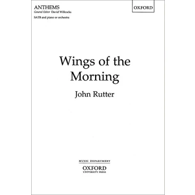 Image of Wings of the Morning: Vocal score