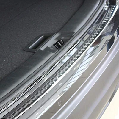 Image of Stainless Steel Chrome Rear Bumper Protector Guard for Qashqai J11