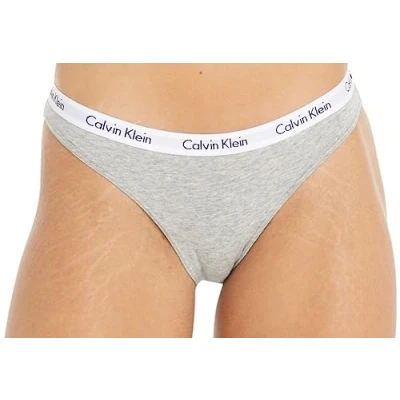Image of Calvin Klein Jeans Women&#039;s Bikini 0000d1618e Panties, Grey, XL