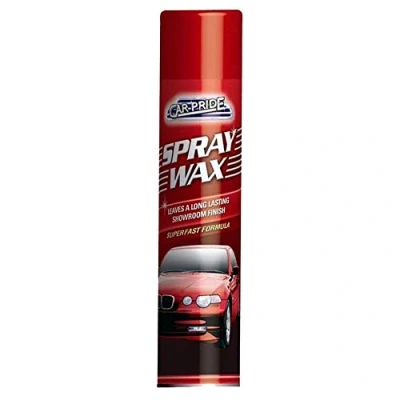 Image of Car Pride 1 x Spray Wax Polish Excellent Quality Leaves Long Lasting Showroom Shine Finish