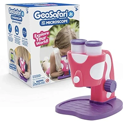 Image of Learning Resources EI 5112 P GeoSafari Jr My First Microscope Pink