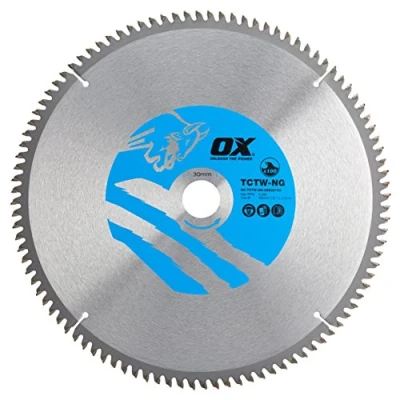 Image of OX Wood Cutting Negative Rake Circular Saw Blade 305/30mm, 100 Teeth TCG