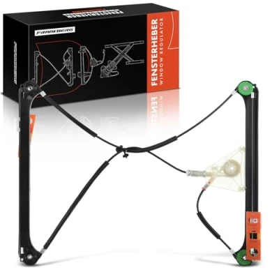 Image of Frankberg Window Regulator Front Right Driver Side Compatible with A3 8P1 All Engine Hatchback 2003 2012 Replace# 8P3837462A