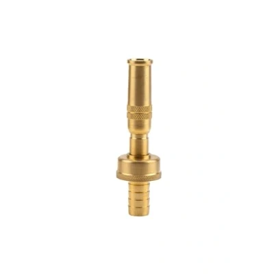 Image of GARDENA ComFort Brass Syringe: Metal GARDEN Syringe For Connection to 13 mm (1/2 &quot;) Tubing, Water Jet Adjustable and Lockable (7165 20)