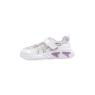 Image of Geox Assister GIRL Trainers white/multicoloured for kids, Size: 5, White/multi coloured Imitation leather/ textile