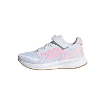 Image of adidas RUNFALCON 5 Shoes Kids, FTWR White/Clear Pink/Gum 3, 11 UK Child