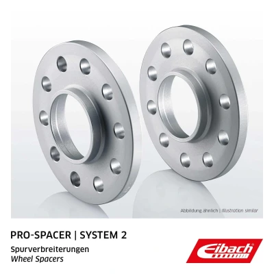 Image of 90216002 Track widening EIBACH Pro Spacer S90 2 16 002 4 100mm 16mm RENAULT: CLIO 3, TWINGO