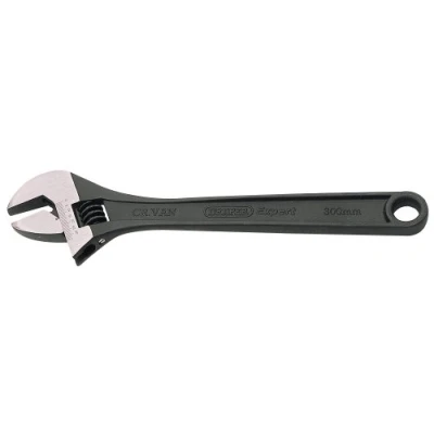 Image of Draper 52682 365 Expert Crescent Type Adjustable Wrench with Phosphate Finish, 300mm,Blue
