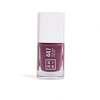 Image of 3INA MAKEUP The Nail Polish 447 Purple with Longwearing Formula Gel Effect of Intense Color Glossy &amp; Smooth Finish Fast Drying Vegan Cruelty Free