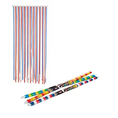 Image of 3 x Coloured PVC Strip Blind Fly Door Curtain Indoor Insect Screen 90cm 2m