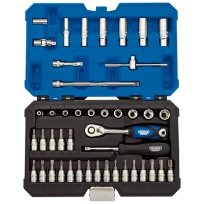 Image of Draper Metric Socket Set, 1/4&quot; Sq. Dr. (44 Piece)