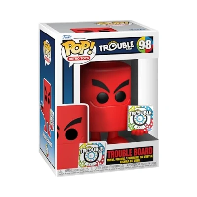 Image of Funko POP! Vinyl: Trouble Board Game Collectable Vinyl Figure Gift Idea Official Merchandise Toys for Kids &amp; Adults Ad Icons Fans Model Collectors